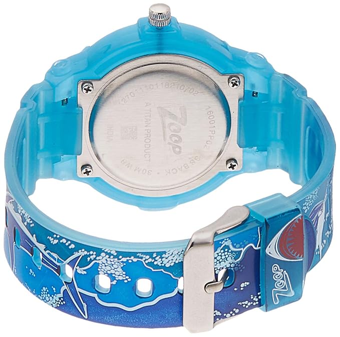 Zoop Shark Attack Kids Analog Watch – Blue