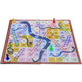 Ludo Snakes & Ladders 2-in-1 Family Board Game by Ekta