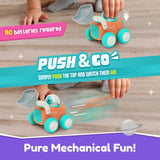 Bloomingo Astro Diggers Push & Go Cars – No Battery Toy for Kids 3+