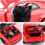 Dodge Challenger SRT diecast product dimensions