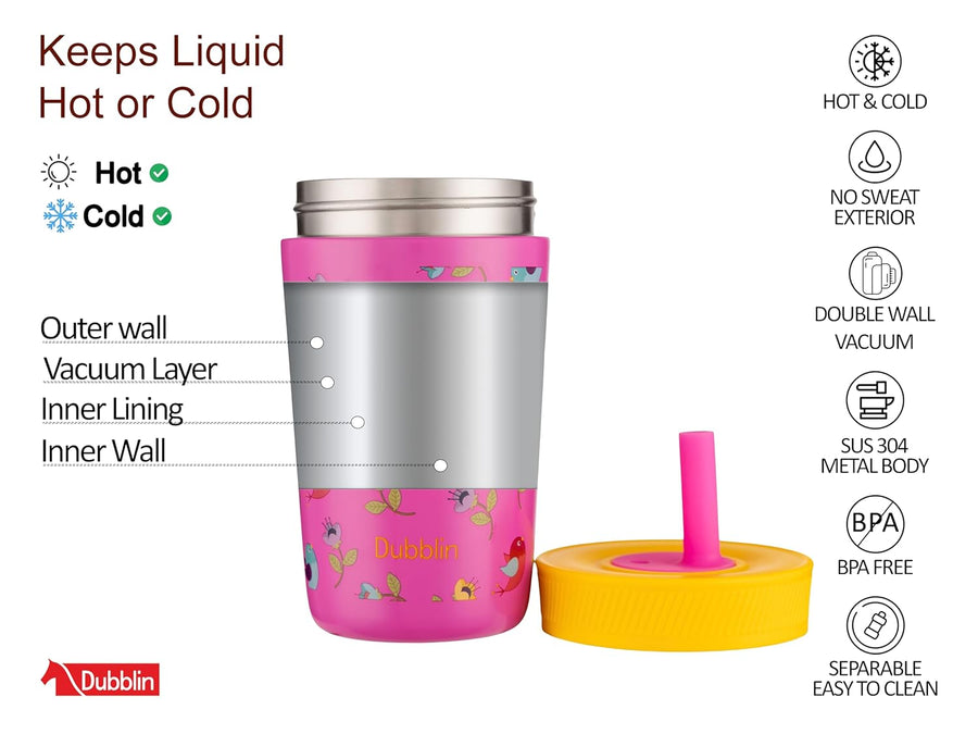 Dublin Passion 350 ML Stainless Steel Water Bottle