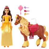 Disney Princess Belle & Philippe Horse Doll Playset