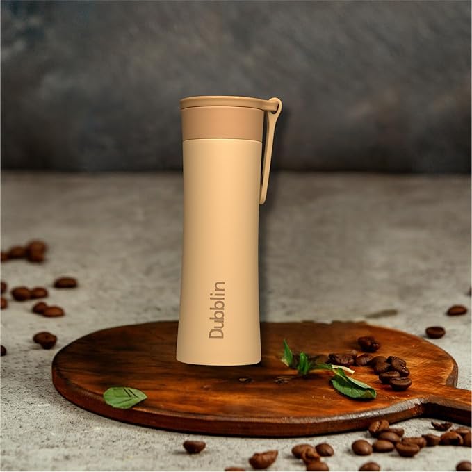 Dubblin Belly Water Bottle 300 ml| Double Wall Vacuum Insulated Stainless Steel Bottle | Keeps Water Hot & Cold