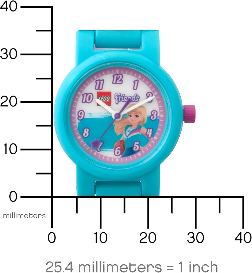 LEGO Friends Stephanie Buildable Watch | 23 Pcs | Sky Blue | Girls Watch 6+