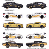 Majorette Limited Edition Gold & Black 5-Pack Die-Cast Cars - Series 9