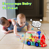 Bump and Go Transparent Gear Train Toy with Lights & Music