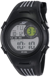 SF by Sonata Digital Sports Watch – Black & Red