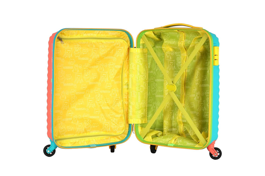 American Tourister Multicolour Hard-Shell Cabin Trolley Bag