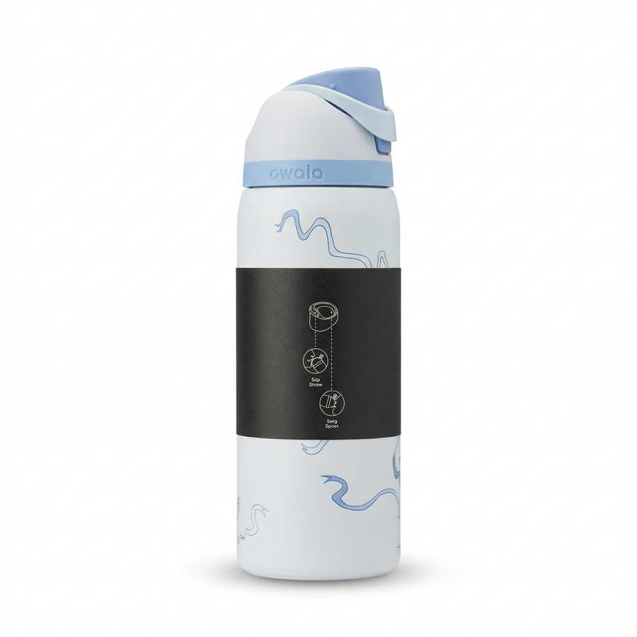 Owala FreeSip Insulated Water Bottle 32oz – Blue Ribbon