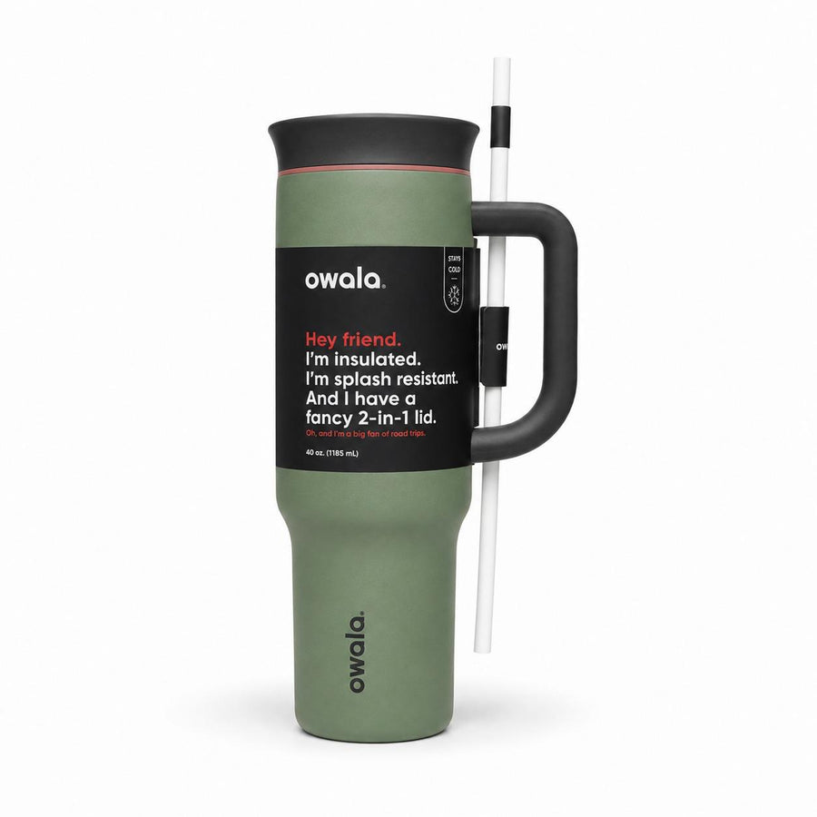 Owala Tumbler 40oz – Olive Green