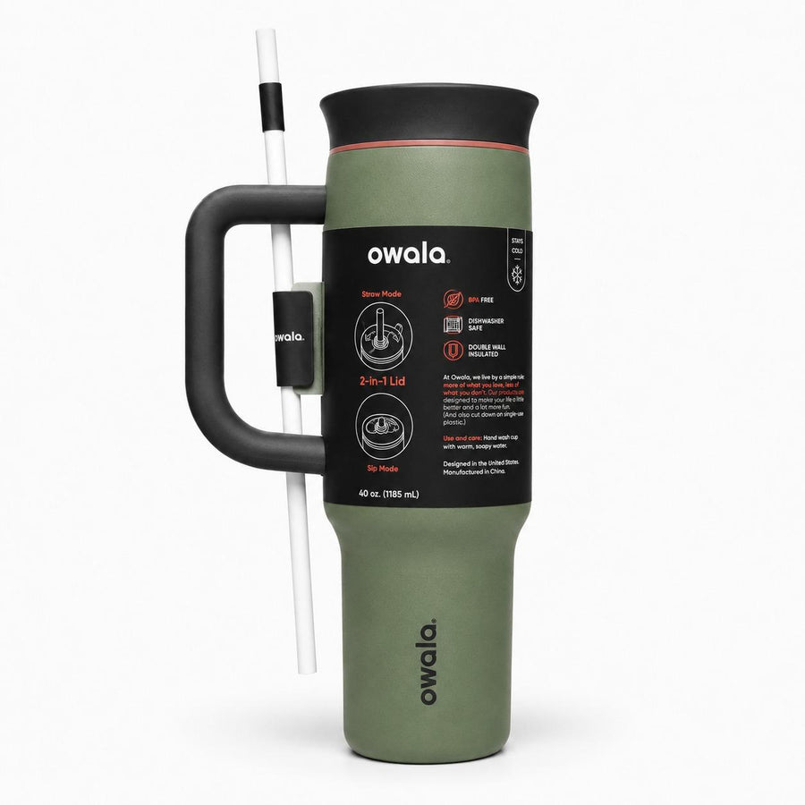 Owala Tumbler 40oz – Olive Green