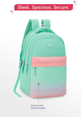 Genie Twinkledusk 17 SB School Backpack - Green