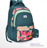 Genie Auralis 17 SB School Backpack - Dark Green