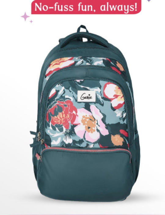 Genie Diasora 19 SB School Backpack - Dark Green