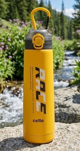 Cello Puro Steel-X Race 900 Vacuum Insulated Water Bottle 700ml