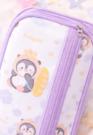 Penguin Angel Pencil Case