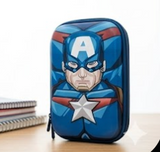 Avengers Captain America 3D EVA Hard Shell Pencil Case