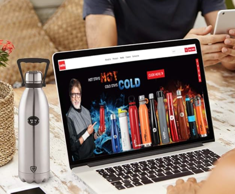 Cello Swift Stainless Steel Insulated Water Bottle - 1.5L (Silver)