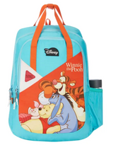 Disney Winnie the Pooh Kids School Backpack - Blue/Orange