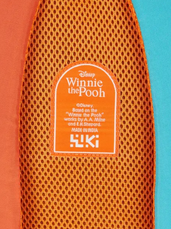Disney Winnie the Pooh Kids School Backpack - Blue/Orange
