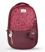 Genie Eleanor School Backpack - Rust (ELEANOR 19 SB)