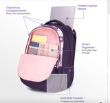 Genie Petone School Backpack - Wine Red (PETONE 19 SB)
