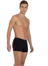Speedo AM ESS Splice Aquashort – Men's Swimwear | Black/Red | Size 42