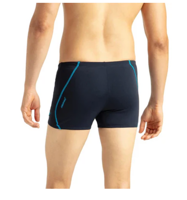 Speedo AM ESS Splice Aquashort – Men's Swimwear | Black/Bolt | Size 42