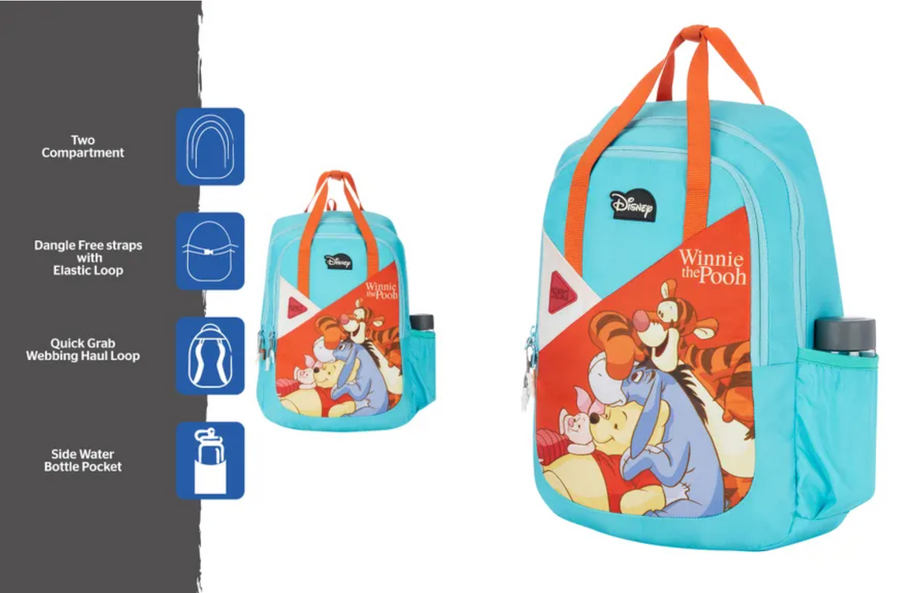 HIKI Disney Winnie the Pooh School Bag