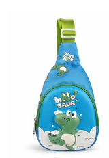 Kids Dinosaur Sling Bag - Blue