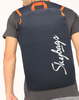 Skybags Klik Daypack 01 Backpack – Grey (Green & Orange)