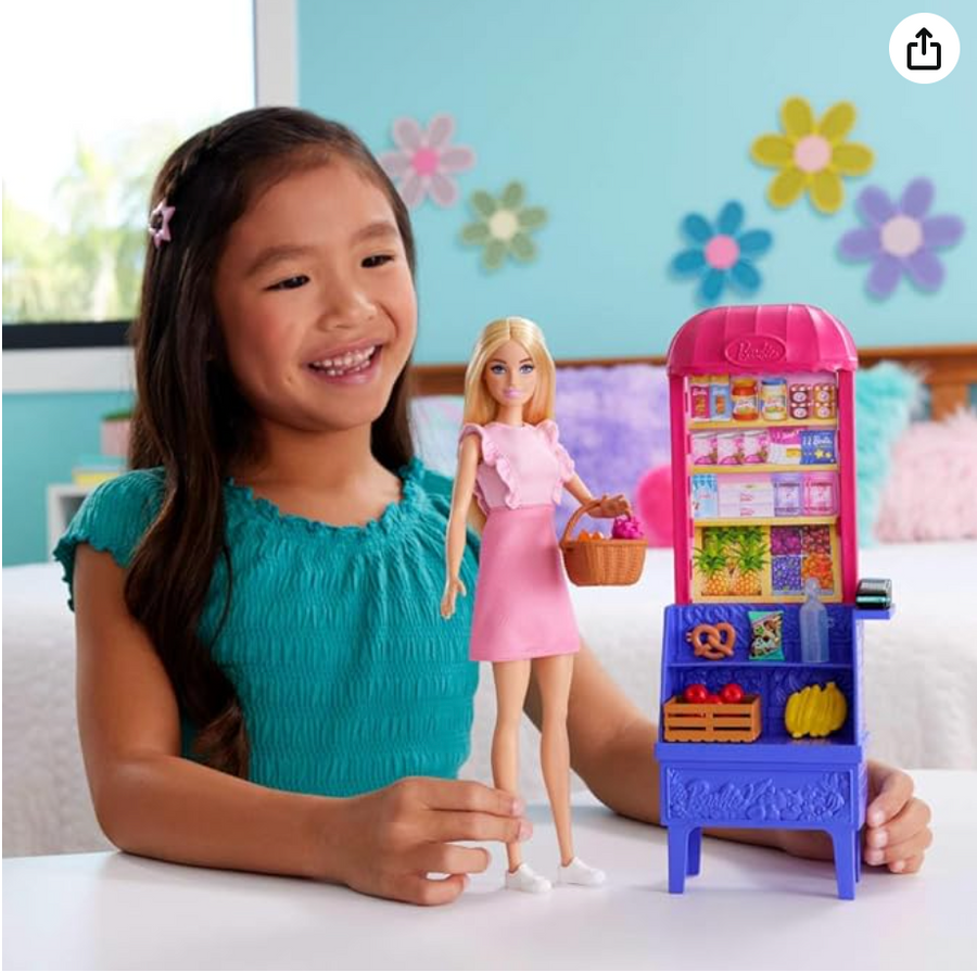 Barbie Malibu at the Market Playset – Teresa Recipe Friendship