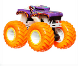 Hot Wheels Monster Trucks Glow in the Dark - Hotweiler Purple Flame Edition (JFX08)