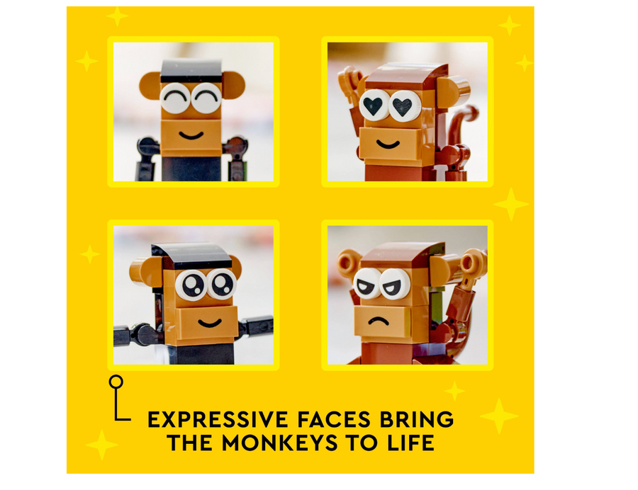 LEGO Classic Creative Monkey Fun 11031