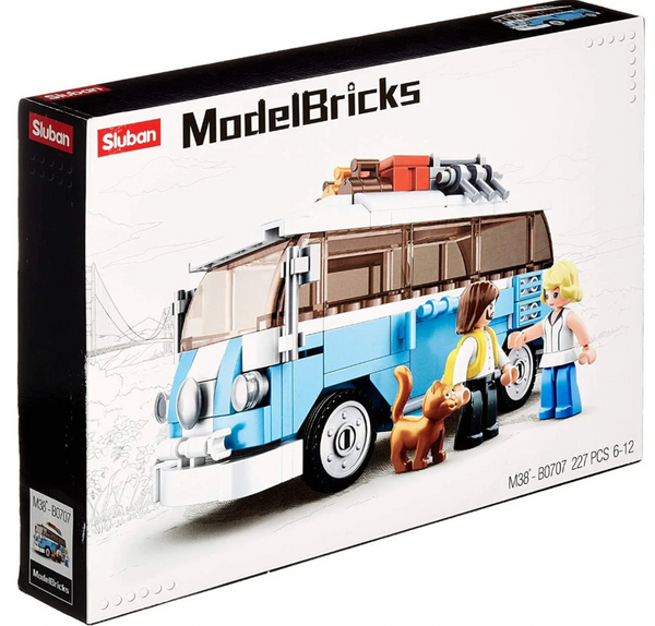 Sluban ModelBricks Retro Camper Van M38-B0707