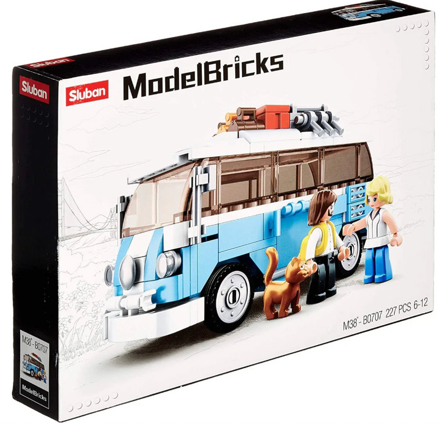 Sluban ModelBricks Retro Camper Van M38-B0707