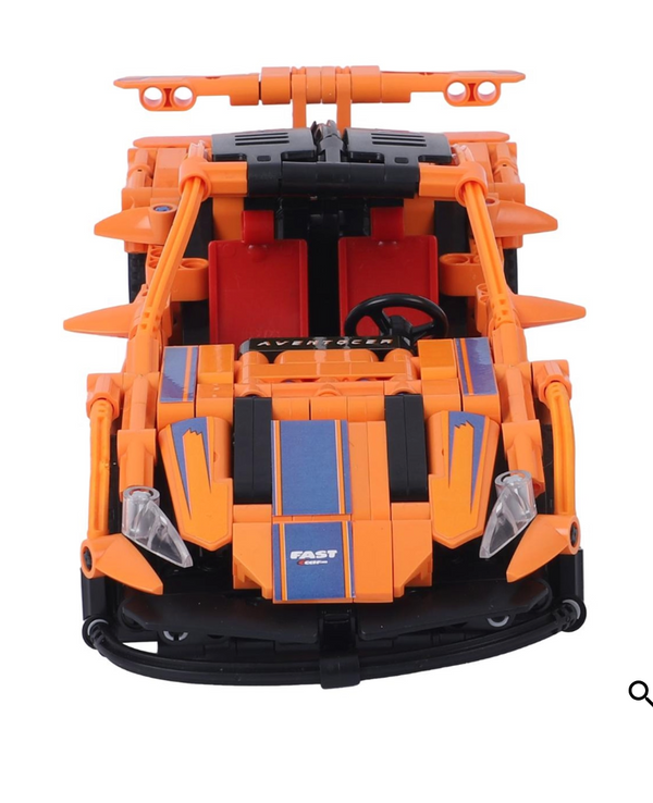 BildaGo Snapback Hyper Cruze Racer Car Building Blocks
