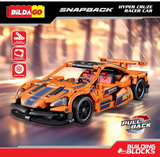 BildaGo Snapback Hyper Cruze Racer Car Building Blocks