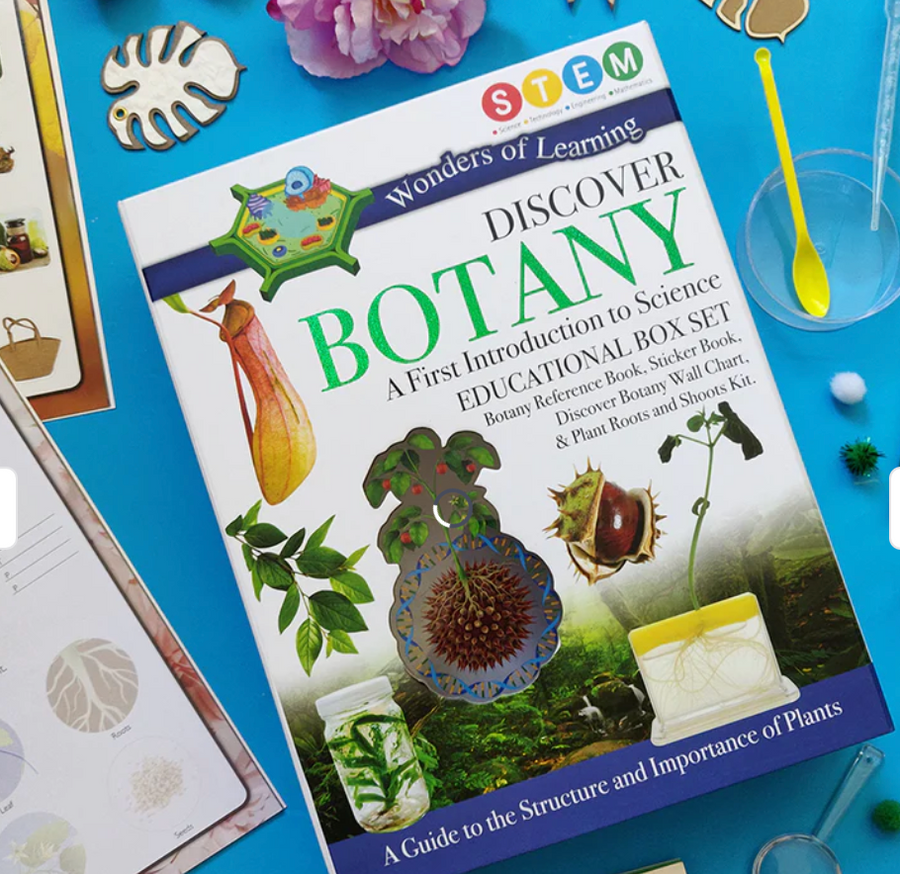 Wonders of Learning Discover Botany Educational Box Set