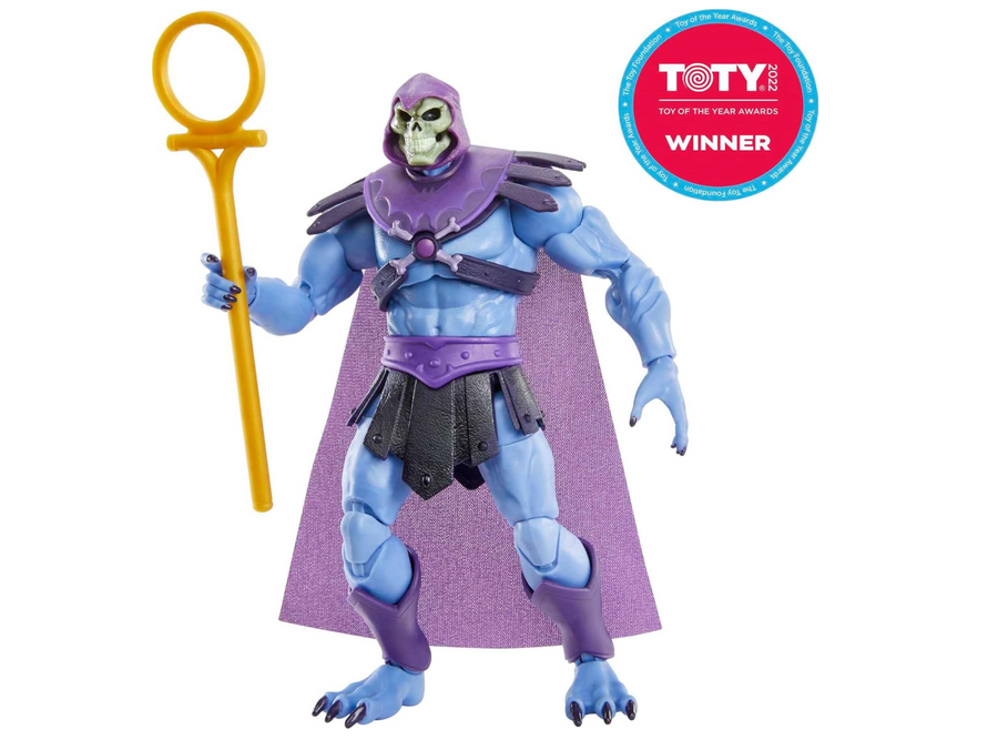 Mattel Masters of the Universe Masterverse – Skeletor Action Figure | 30 Points of Articulation | Netflix Revelation | TOTY 2022 Winner