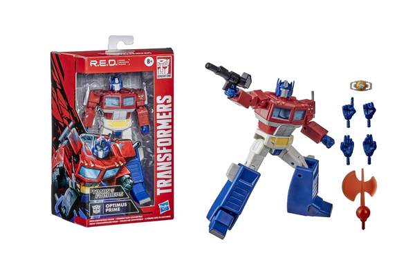 Transformers R.E.D. Optimus Prime Figure