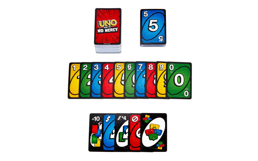 UNO Show 'Em No Mercy Card Game by Mattel