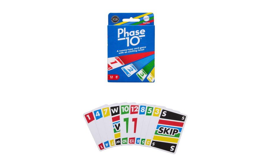 Phase 10 Card Game by Mattel