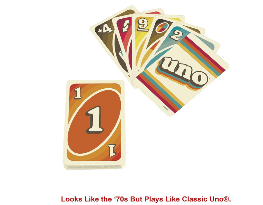 UNO Card Game – 70s Edition