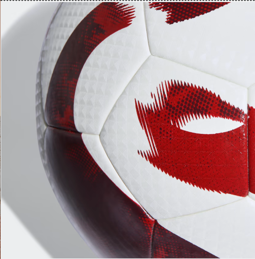 Adidas Tiro League TB Football – Size 5 | White-Team Maroon | Thermal Bonding