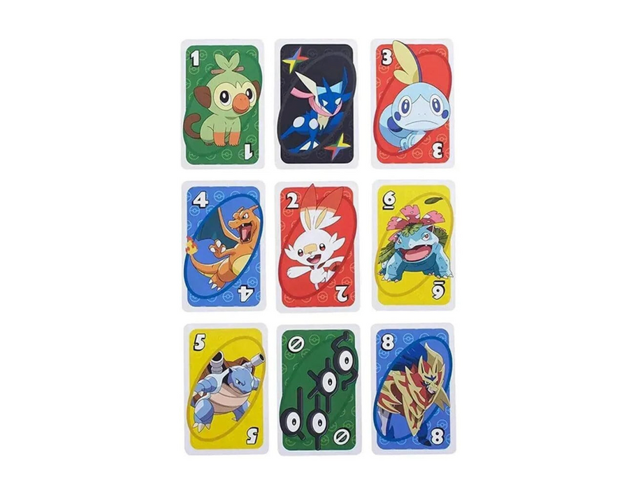 UNO Pokémon Asia Edition Card Game – Family Fun for 2-10 Players | Ages 7+