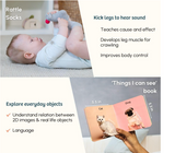 Curious Cub Play & Learn Montessori Kit – Level 3 | 8-in-1 Baby Sensory Box | 3 Months+
