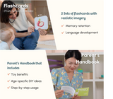 Curious Cub Play & Learn Montessori Kit – Level 3 | 8-in-1 Baby Sensory Box | 3 Months+