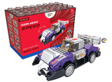 Learn About Speed – Build Your Own Race Car | 8-in-1 Robot Kit (7+ Years)