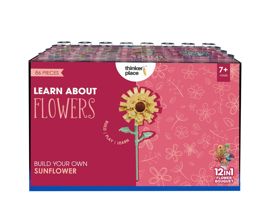 Thinker Place Learn About Flowers – Build Your Own Sunflower